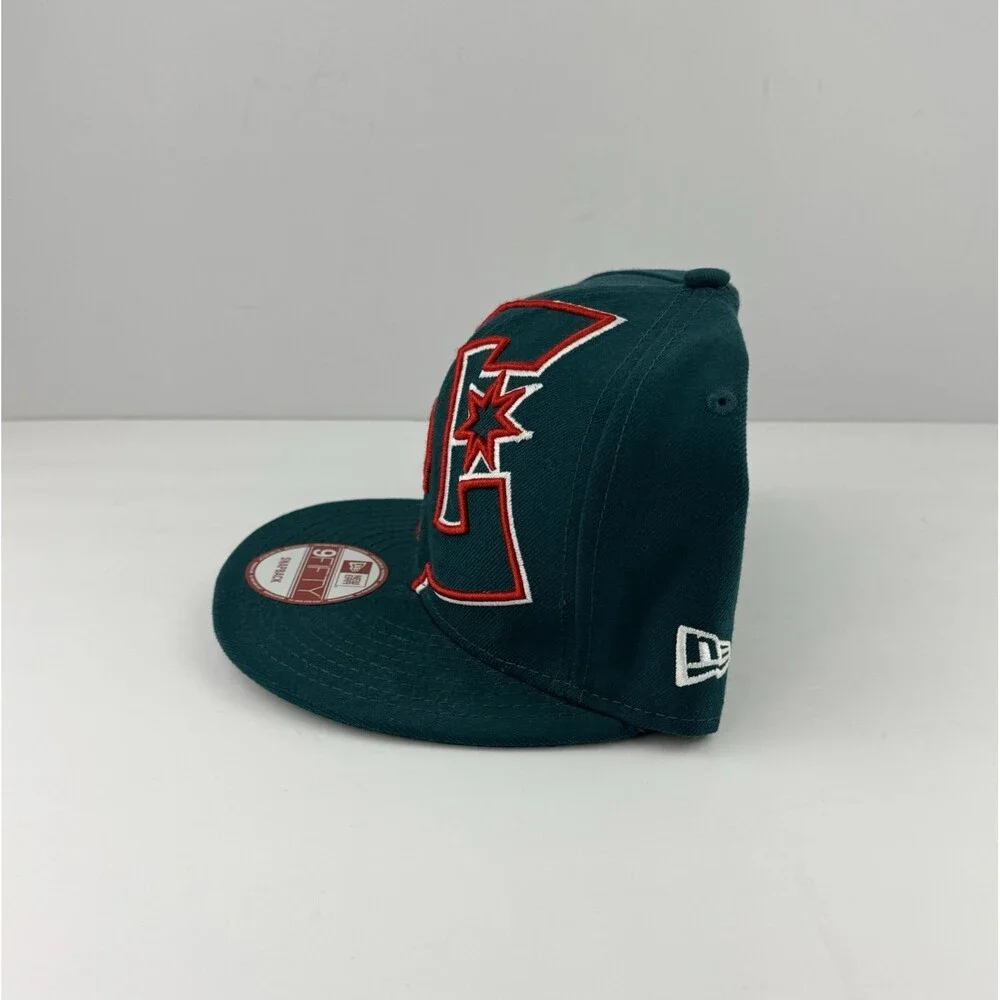 DC Shoes X New Era Snapback hat 9Fifty RARE OLDER STYLE Skating skateboard